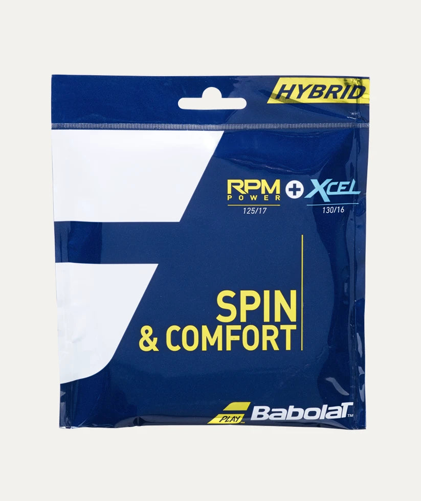 Babolat RPM Power 125 + Xcel 130